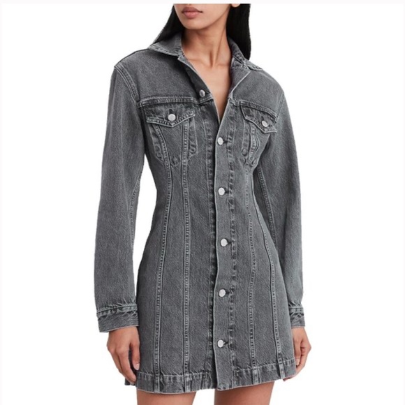 Helmut Lang Charcoal Denim Jacket - Picture 1 of 3